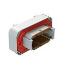 Thermoplastic DIP Connector featuring multiple terminal options designed for function between minus 55 and plus 125 degrees Celsius