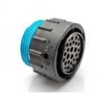 Thermoplastic housing DIP Connector offering diverse terminal types designed for temperature ranges minus 55 to plus 125 degrees Celsius