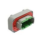 Securely packaged DIP Connector with thermoplastic housing and multiple terminal configurations tested for and reliability