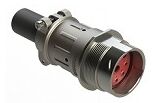 Zinc alloy nickel plated DIP Connector with multiple terminal options designed to withstand harsh temperature conditions