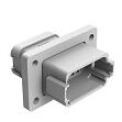 Thermoplastic DIP Connector with Grey Color and Various Terminal Configurations Suitable for in Harsh Temperature Conditions
