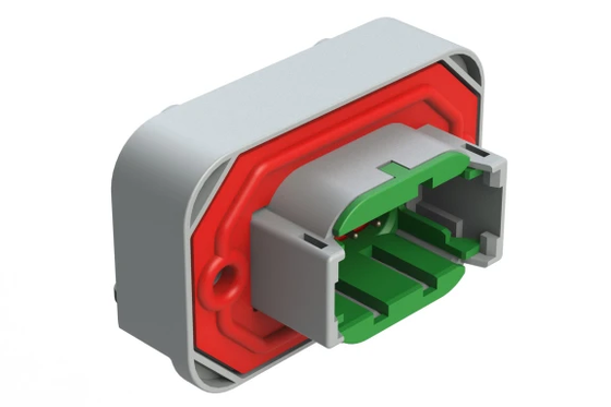 پین مرد اصلی اتصال دهنده مستطیل اصلی ATM13-08PC-BM04 قطعات الکترونیکی آمفنول برای انتقال سیگنال مدار یکپارچه خودرو پایدار